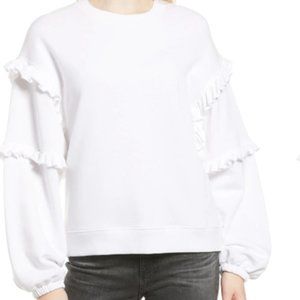 Rebecca Minkoff Ruffle Sleeve sweatshirt